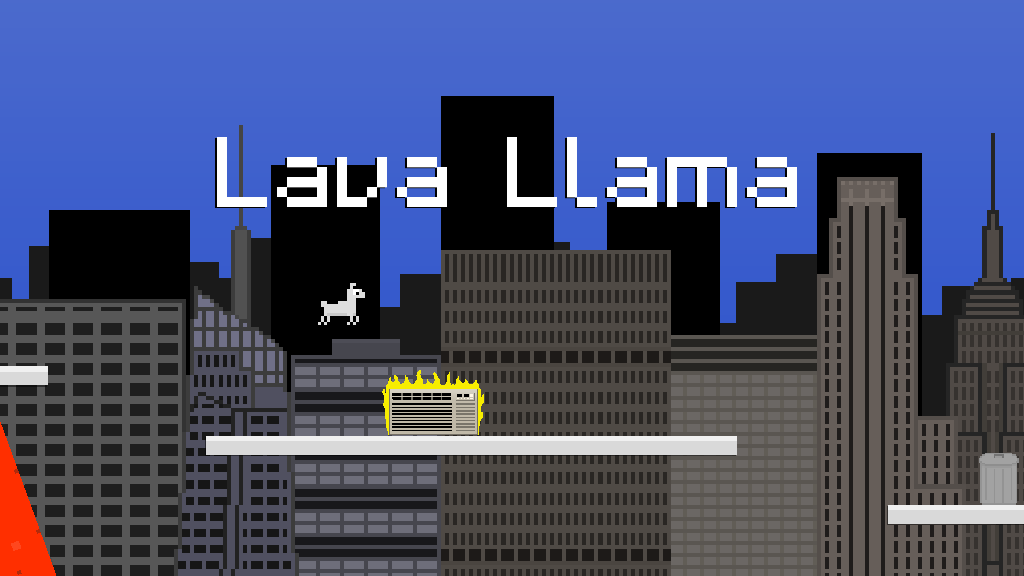 Lava Llama game screenshot